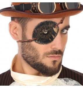 Cache-oeil Steampunk