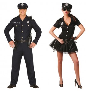 Costumes Officiers de police pour se déguiser à duo