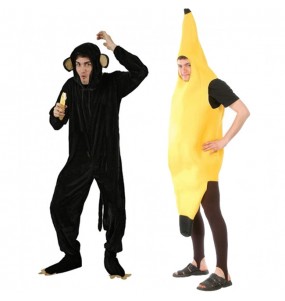 Déguisements Chimpanzé et Banane 