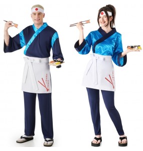 Costumes Cuisiniers japonais pour se déguiser à duo