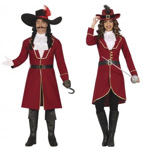 Costumes Corsaires Capitaine Crochet pour se déguiser à duo