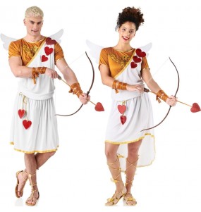 Costumes Dieu et déesse Cupidon pour se déguiser à duo