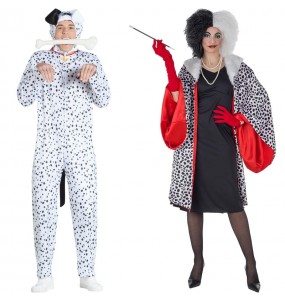 Déguisements Chien Dalmatien et Cruella de Vil