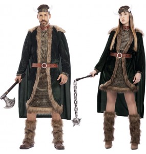 Costumes Vikings de luxe pour se déguiser à duo