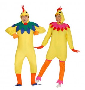 Déguisements Volaille Multicolore 