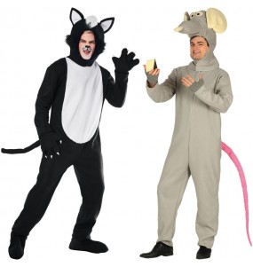 Costumes chat et rat pour se déguiser à duo