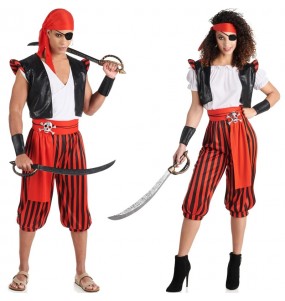 Costumes Guerriers pirates pour se déguiser à duo