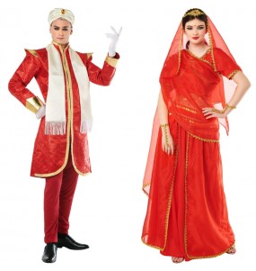 Costumes Hindous de luxe pour se déguiser à duo