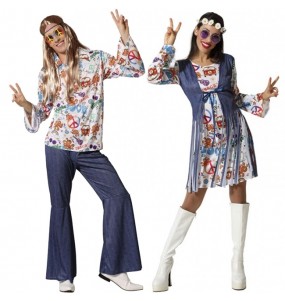 Déguisements Hippies Peace