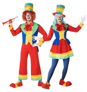 Costumes Clowns de la publicité Micolor pour se déguiser à duo