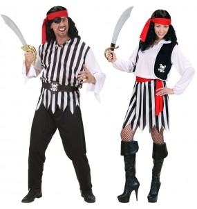 Costumes Pirates classiques pour se déguiser à duo