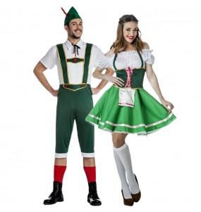 Pareja de Alemanes Oktoberfest