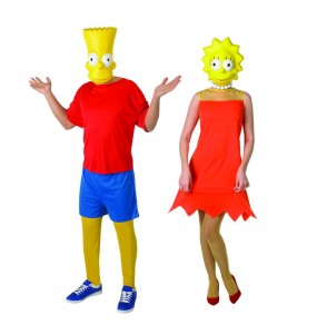 Déguisements The Simpsons™ - Bart et Lisa 