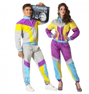 Costumes Survêtement Années 80 pour se déguiser à duo