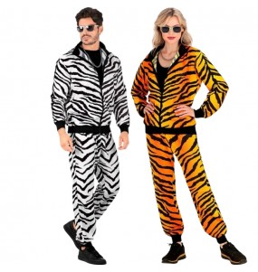 Costumes Survêtement Tigres du Bengale pour se déguiser à duo