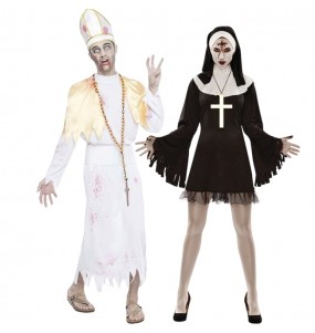 Costumes Clercs Possédés pour se déguiser à duo
