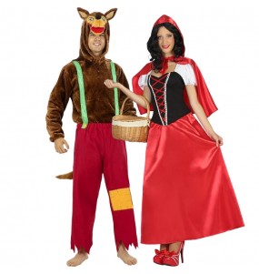 Costumes Conte Le Petit Chaperon Rouge pour se déguiser à duo