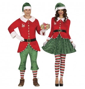 Costumes Lutins Joyeux Noël pour se déguiser à duo
