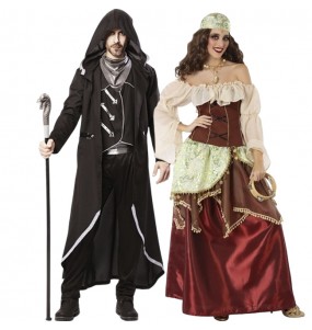 Costumes Sorcier et Voyante pour se déguiser à duo