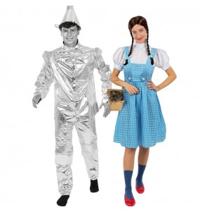 Costumes Homme de Fer-blanc et Dorothée du Magicien d’Oz pour se déguiser à duo