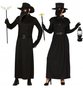 Costumes Médecins de la Peste Noire pour se déguiser à duo