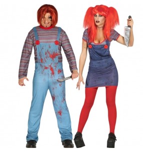 Costumes Poupées Tueuses Chucky pour se déguiser à duo