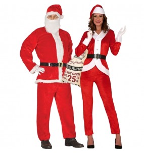 Costumes Père Noël du Pôle Nord pour se déguiser à duo