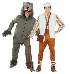 Costumes Fable Le Berger et le Loup pour se déguiser à duo