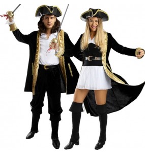 Costumes Pirates Deluxe pour se déguiser à duo
