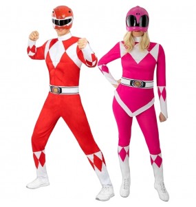 Costumes Power Rangers pour se déguiser à duo