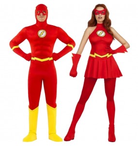 Costumes Super-héros Flash pour se déguiser à duo