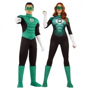 Costumes Super-héros Green Lantern pour se déguiser à duo