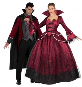 Costumes Vampires Royaux pour se déguiser à duo