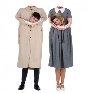 Costumes Zombies sans Tête pour se déguiser à duo