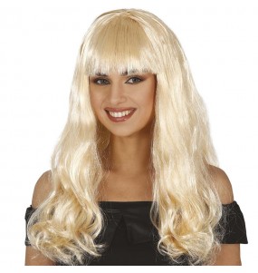 Perruque blonde Barbie pour compléter vos costumes