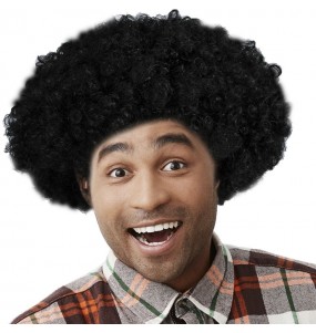 Perruque Afro Noire