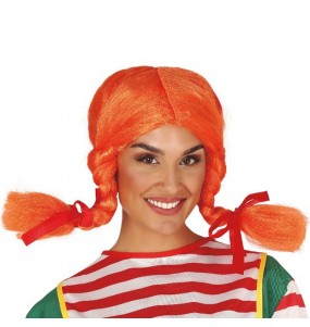 Perruque Pippi Långstrump Assortie