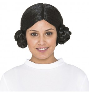 Perruque Princesse Leia