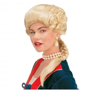 Perruque blonde Duchesse Joséphine pour compléter vos costumes