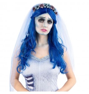 Perruque Emily Corpse Bride pour compléter vos costumes térrifiants