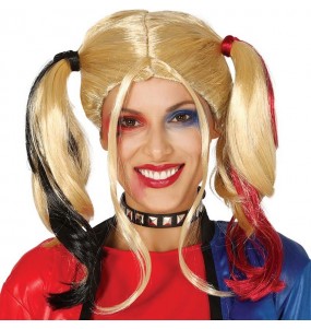 Perruque Harley Quinn pas cher