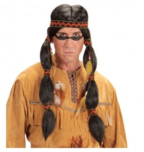 Perruque chef indien pour compléter vos costumes