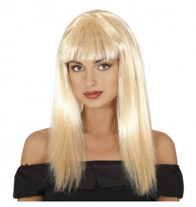Longue perruque blonde pour compléter vos costumes