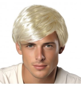 Perruque blonde courte pour homme pour compléter vos costumes