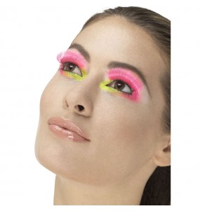 Faux cils Rose Fluo