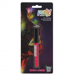Rouge à lèvres liquide rose fluo pour compléter votre déguisement avec un maquillage de qualité