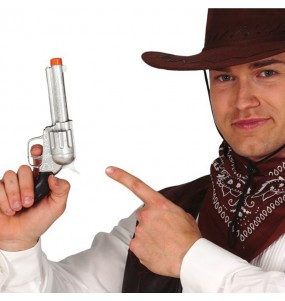 Pistolet de cow-boy pour compléter vos costumes