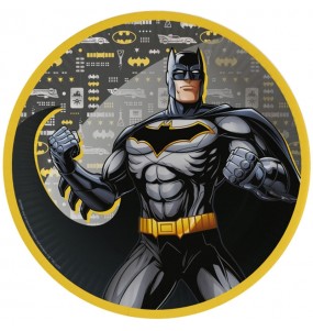 Assiettes Batman de fête 23 cm