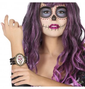 Bracelet Catrina mexicaine