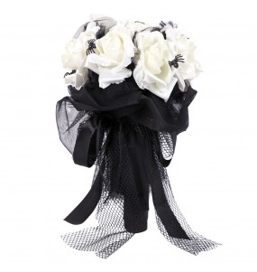 Bouquet de fleurs pour mariée cadavérique pour compléter vos costumes térrifiants